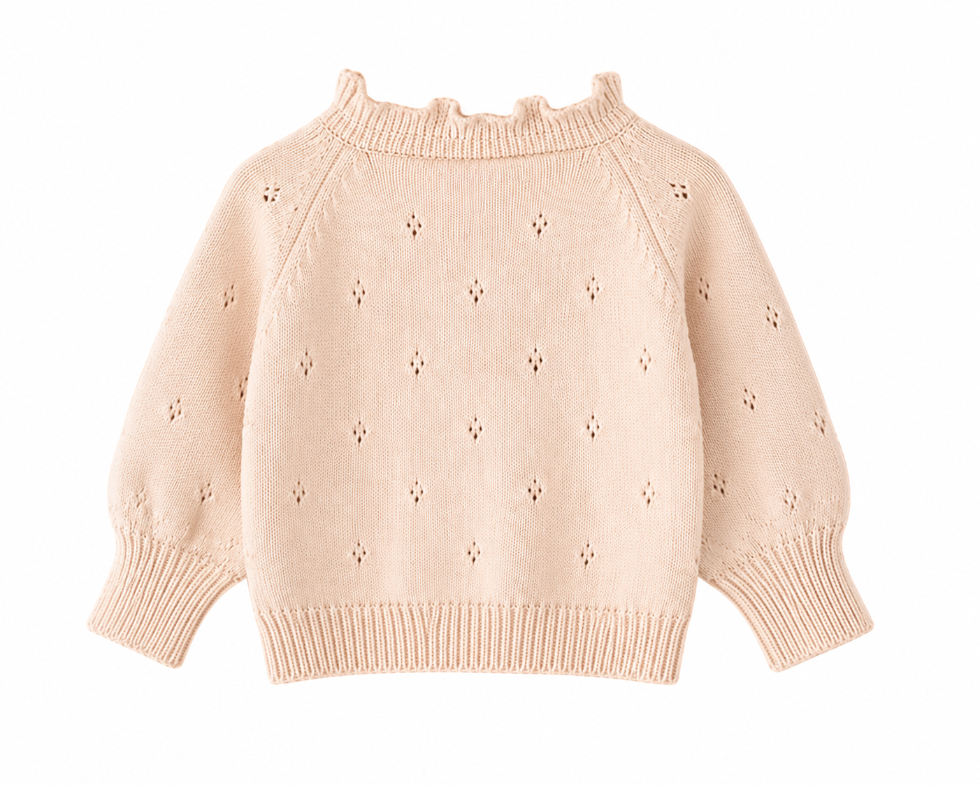 Rosé Belle Knit Cardigan