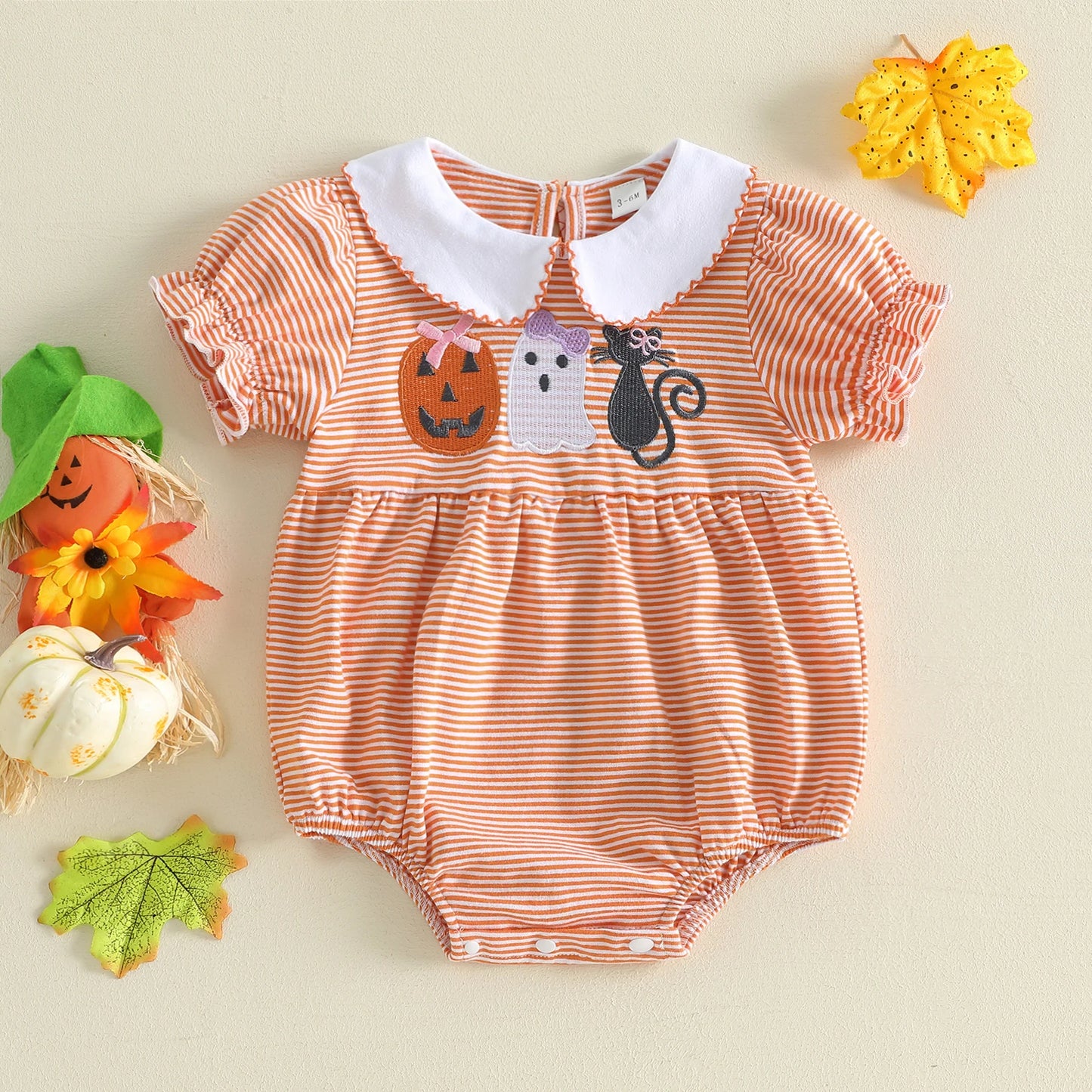 Trio Belle Halloween Romper