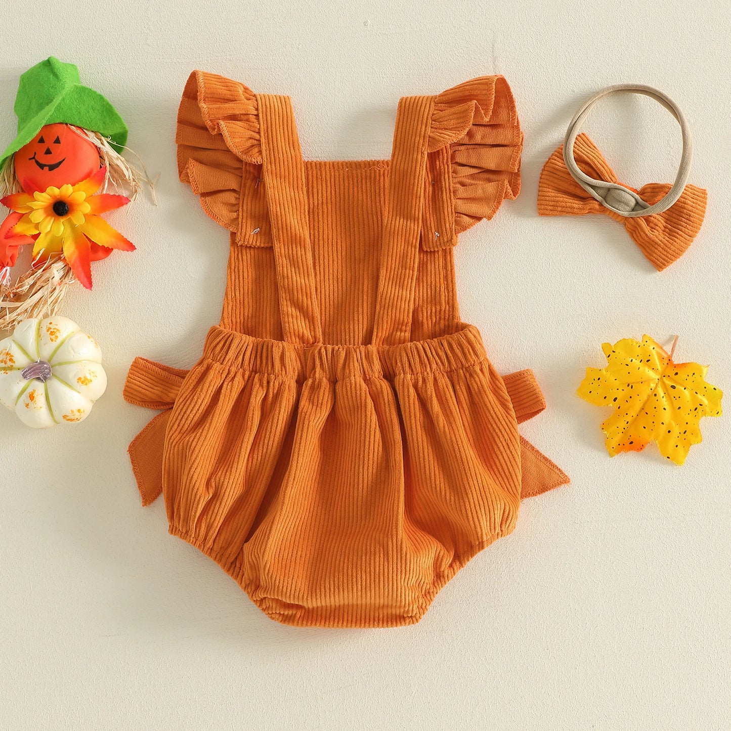 Jacky Belle Pumpkin Romper