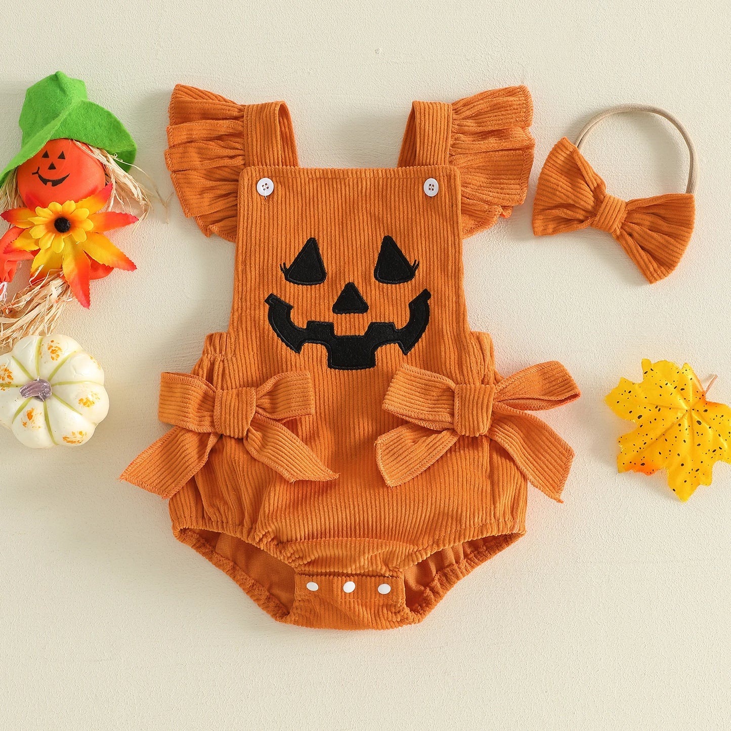 Jacky Belle Pumpkin Romper