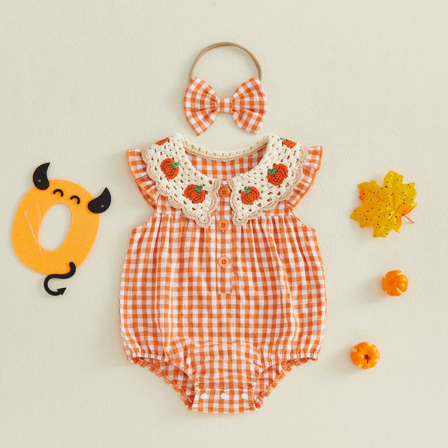 Récolte Belle Pumpkin Romper
