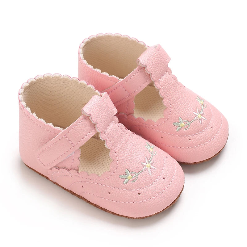 Fleurette Belle T-Bar Shoes