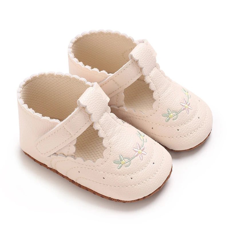 Fleurette Belle T-Bar Shoes