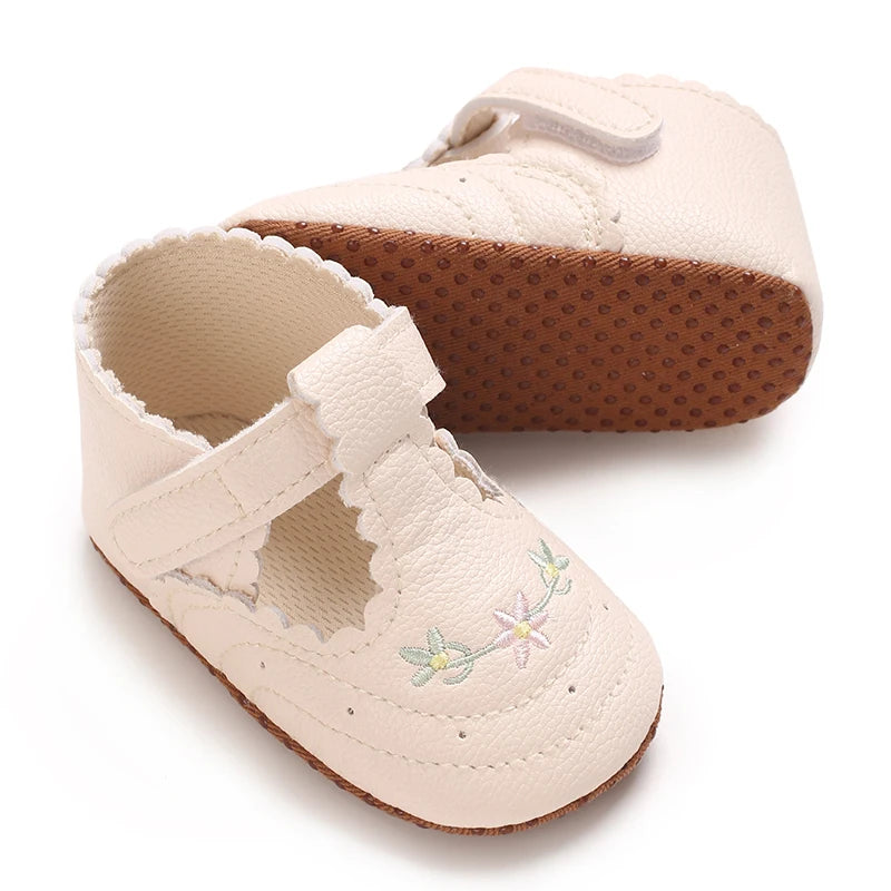 Fleurette Belle T-Bar Shoes