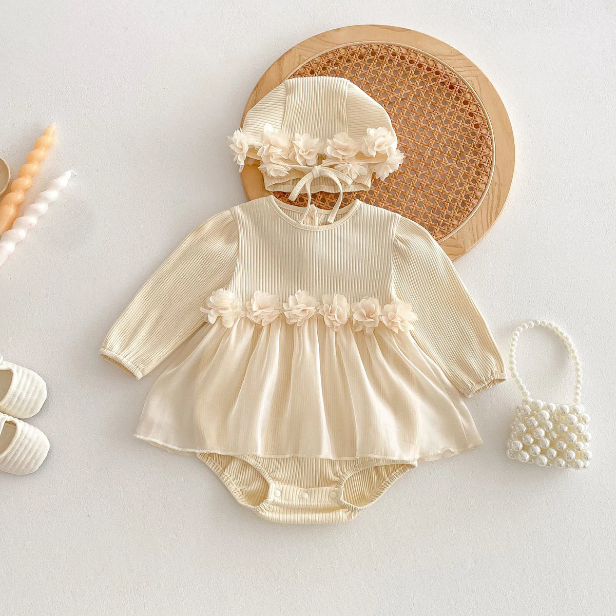 Camélia Belle Romper Dress Set