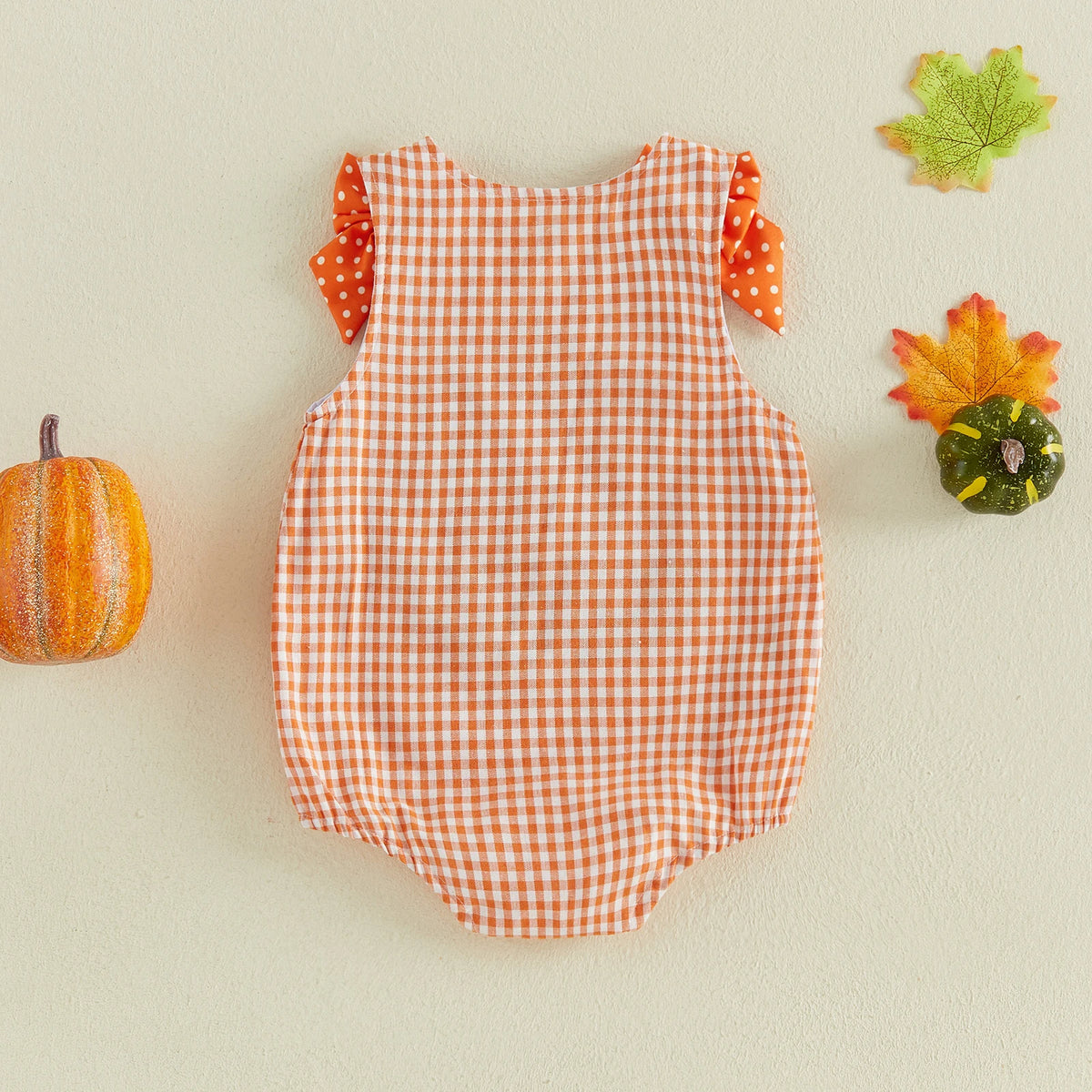 Boo Belle Gingham Romper