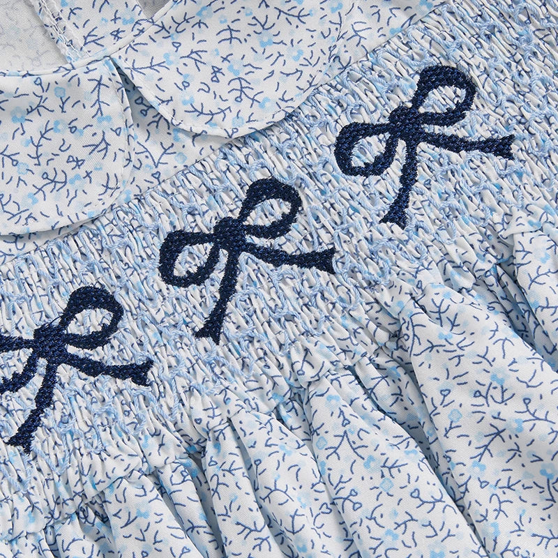Bleuet Belle Bow Romper Dress