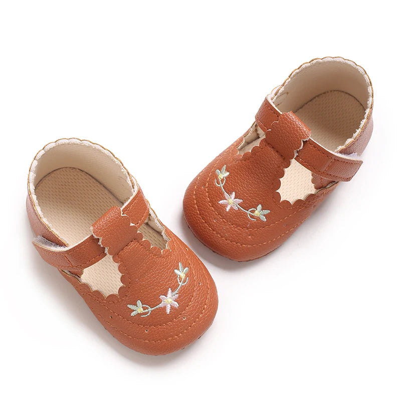 Fleurette Belle T-Bar Shoes