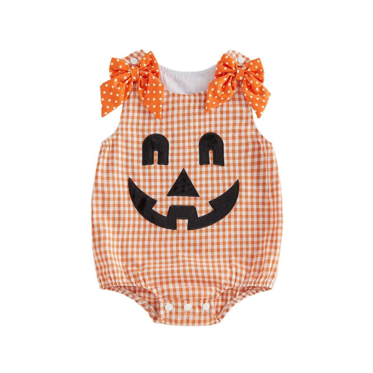 Boo Belle Gingham Romper