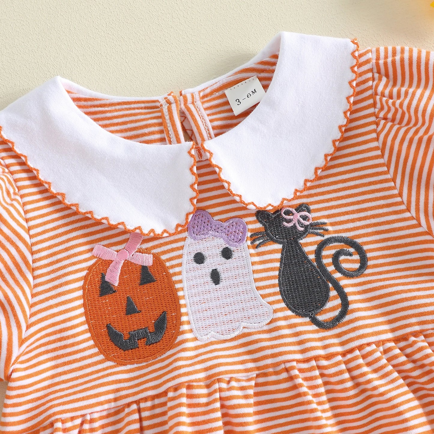 Trio Belle Halloween Romper