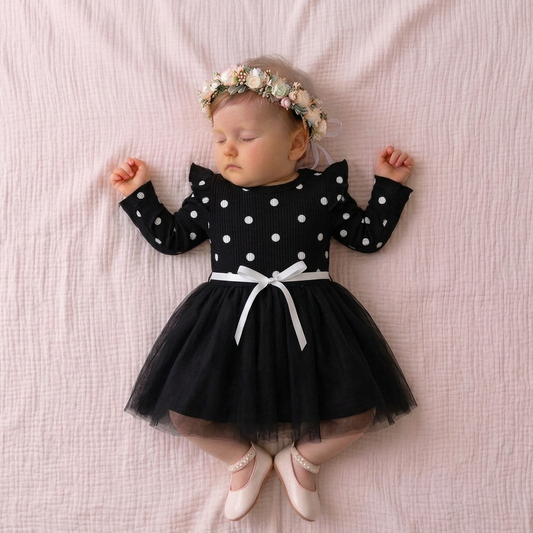 Polka Dot Tulle Dress