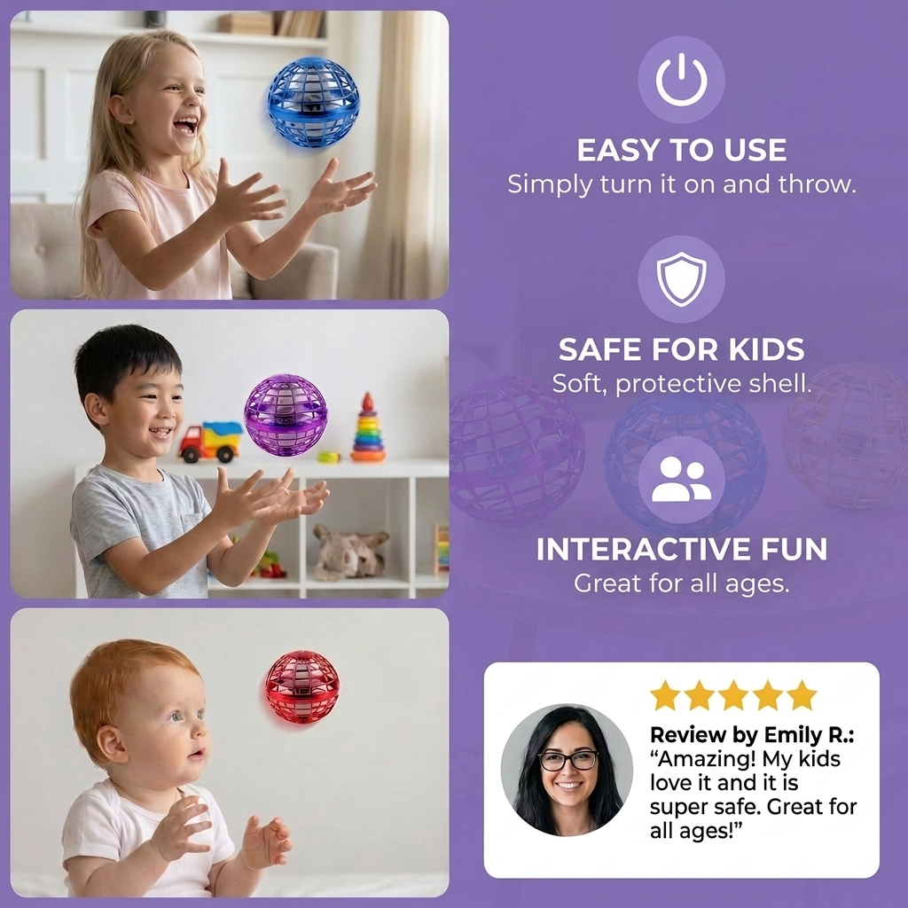 Motion-Sensing Flying Ball