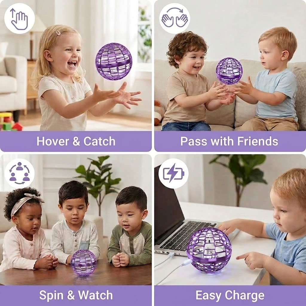 Motion-Sensing Flying Ball