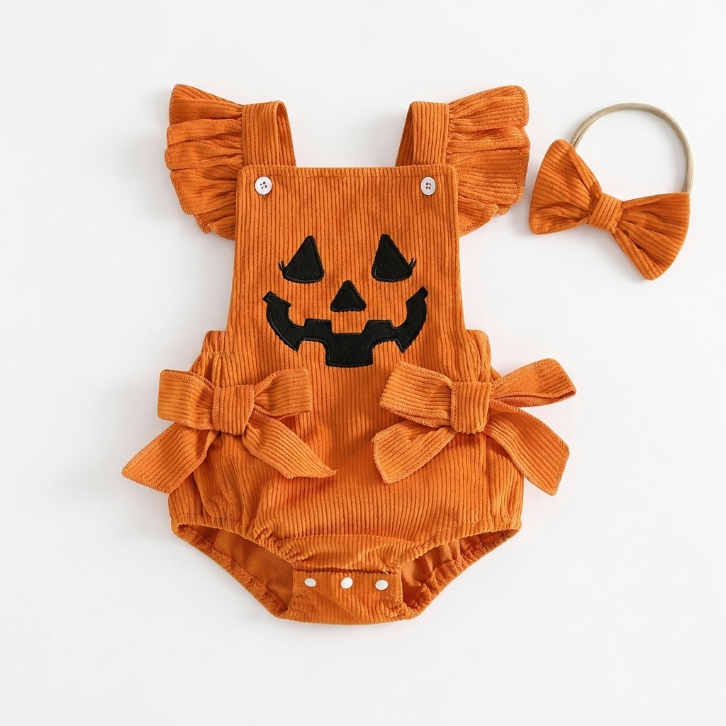 Jacky Belle Pumpkin Romper