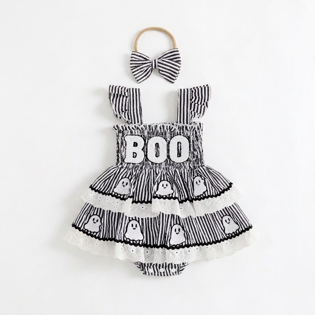 Boo Belle Striped Dress