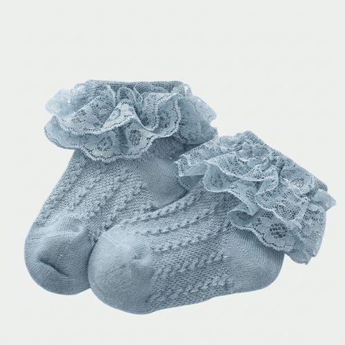 Lace Ruffle Baby Socks - Betina Baby & Kids