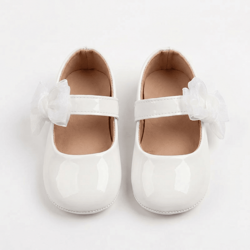 Soft Bow Baby Shoes - Betina Baby & Kids